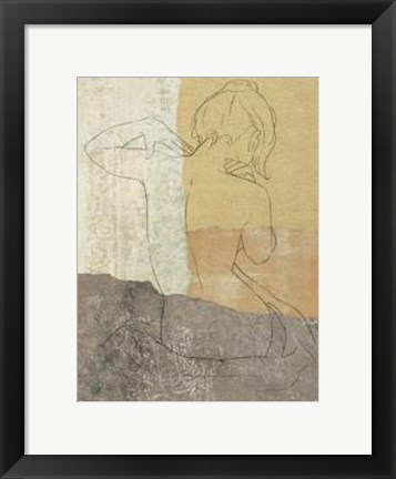 Framed Female Figure II Print