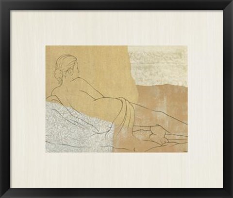 Framed Female Figure III Print