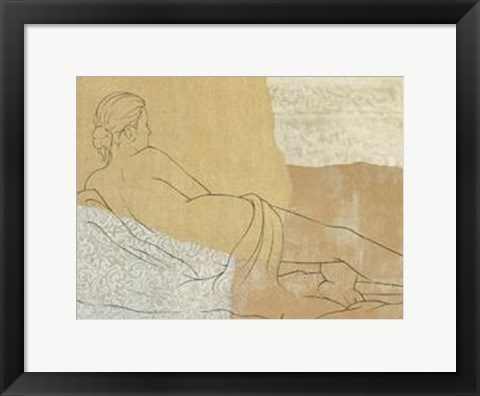 Framed Female Figure III Print