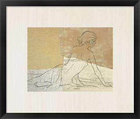 Framed Female Figure IV Print