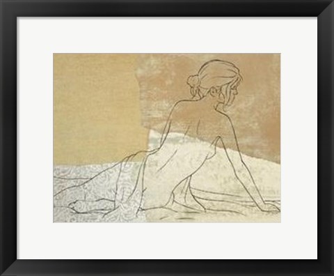 Framed Female Figure IV Print