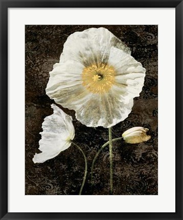 Framed Poppies II Print