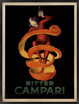 Framed Bitter Campari Print