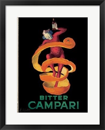 Framed Bitter Campari Print