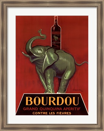 Framed Bourdou Print