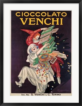 Framed Cioccolato Venchi Print