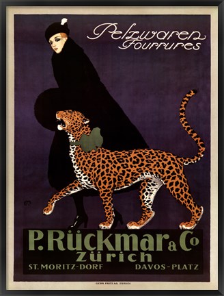 Framed P Ruckmar C, 1910 Print