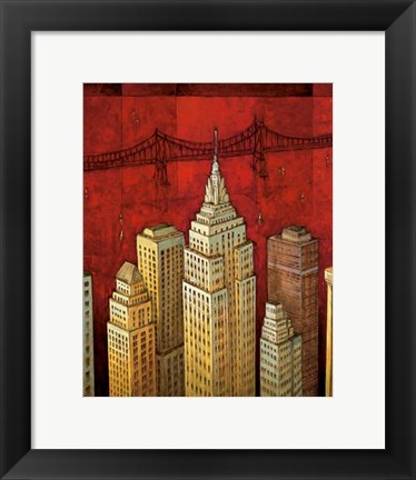 Framed Nyc I Print