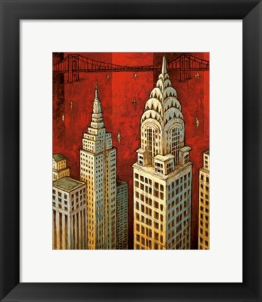 Framed Nyc II Print