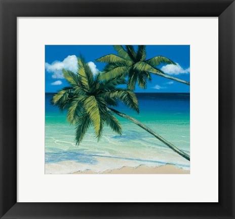 Framed Tropical Horizon Print