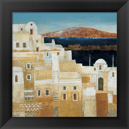 Framed Oia Print