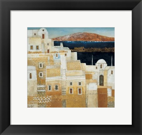 Framed Oia Print