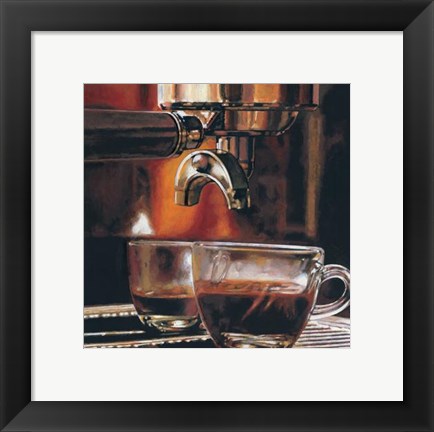 Framed Espresso Italiano Print