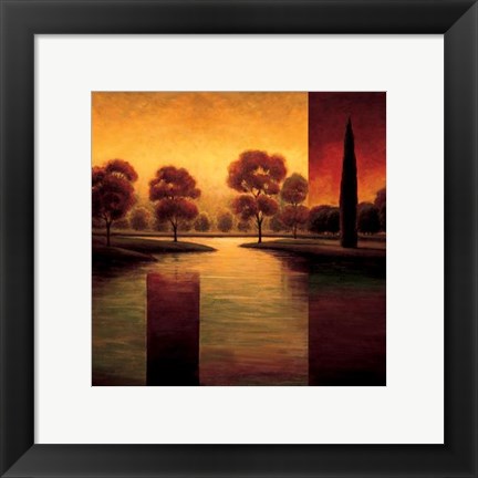 Framed Break Of Dawn II Print