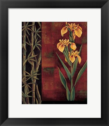 Framed Yellow Iris Print