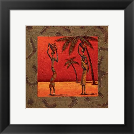 Framed Sun Tribe II Print