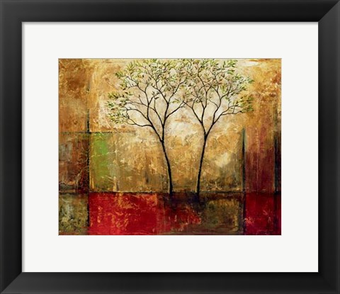 Framed Morning Luster I Print