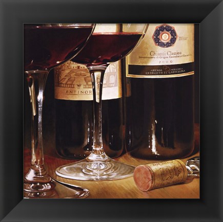 Framed Chianti Classico Print