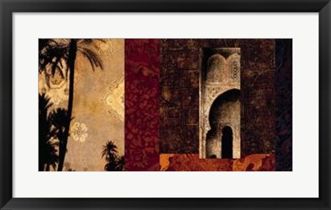 Framed Marrakesh Print