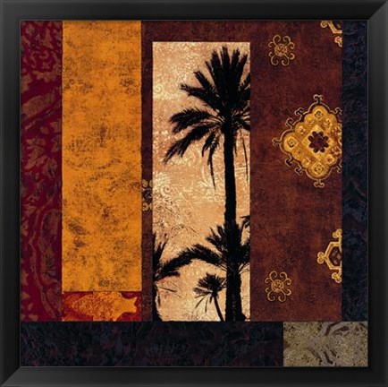 Framed Moroccan Nights II Print