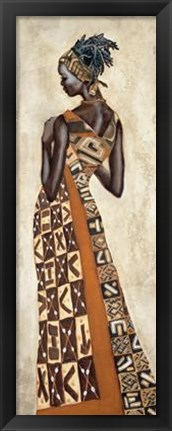 Framed Femme Africaine II Print