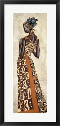 Framed Femme Africaine II Print