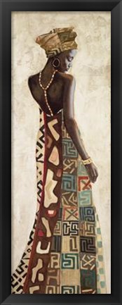 Framed Femme Africaine III Print