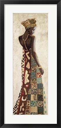 Framed Femme Africaine III Print