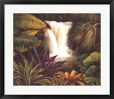 Framed Sacred Pool II Print