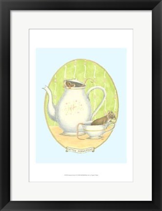 Framed Unexpected Guests VI Print