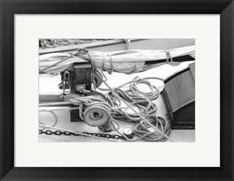 Framed Rigged Ready II Print