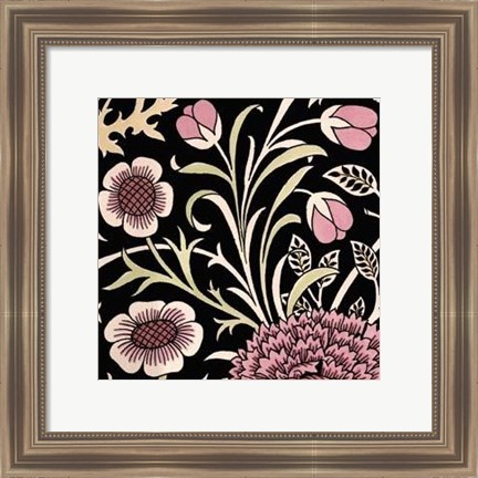 Framed Baroque Beauty II Print