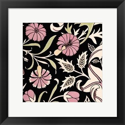 Framed Baroque Beauty III Print