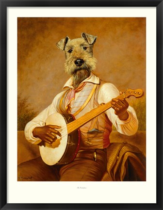 Framed Troubadour Print