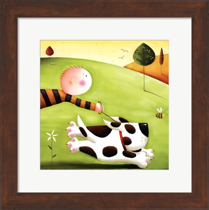 Framed Walkies Print