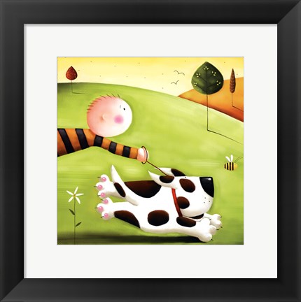 Framed Walkies Print