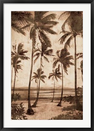 Framed Trade Winds II Print