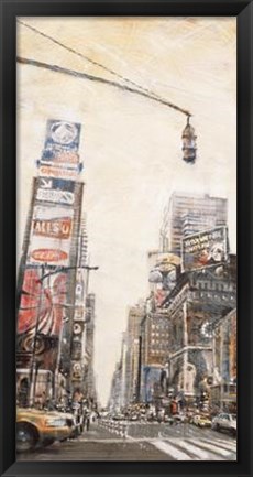 Framed Times Square II Print