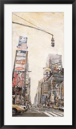 Framed Times Square II Print