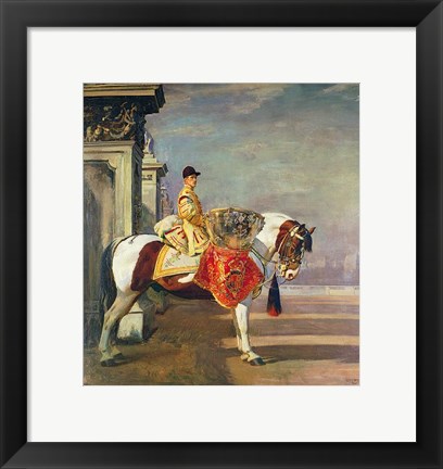 Framed Drum Horse Print