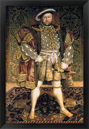 Framed Henry VIII Print