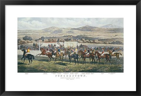 Framed Start, Punchestown Print