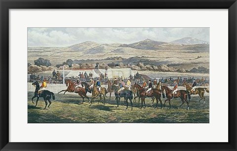 Framed Start, Punchestown Print