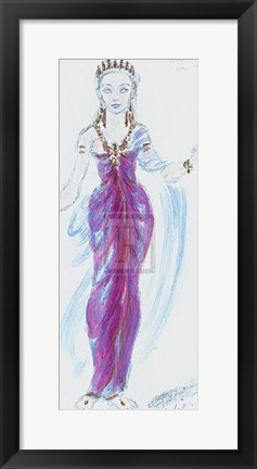 Framed Designs for Cleopatra V Print