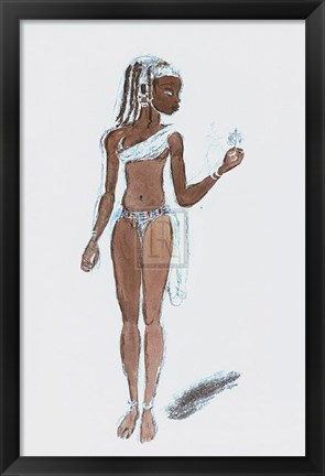 Framed Designs for Cleopatra X Print