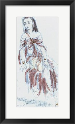 Framed Designs for Cleopatra XV Print