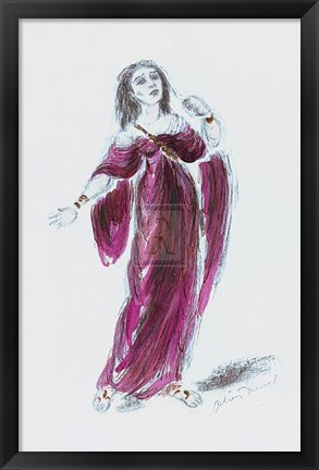 Framed Designs for Cleopatra XVI Print