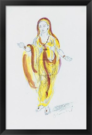 Framed Designs for Cleopatra XVIII Print