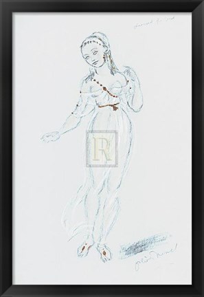 Framed Designs for Cleopatra XIX Print