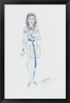 Framed Designs for Cleopatra XX Print